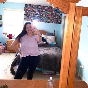 Lavender Tight Knot Tee